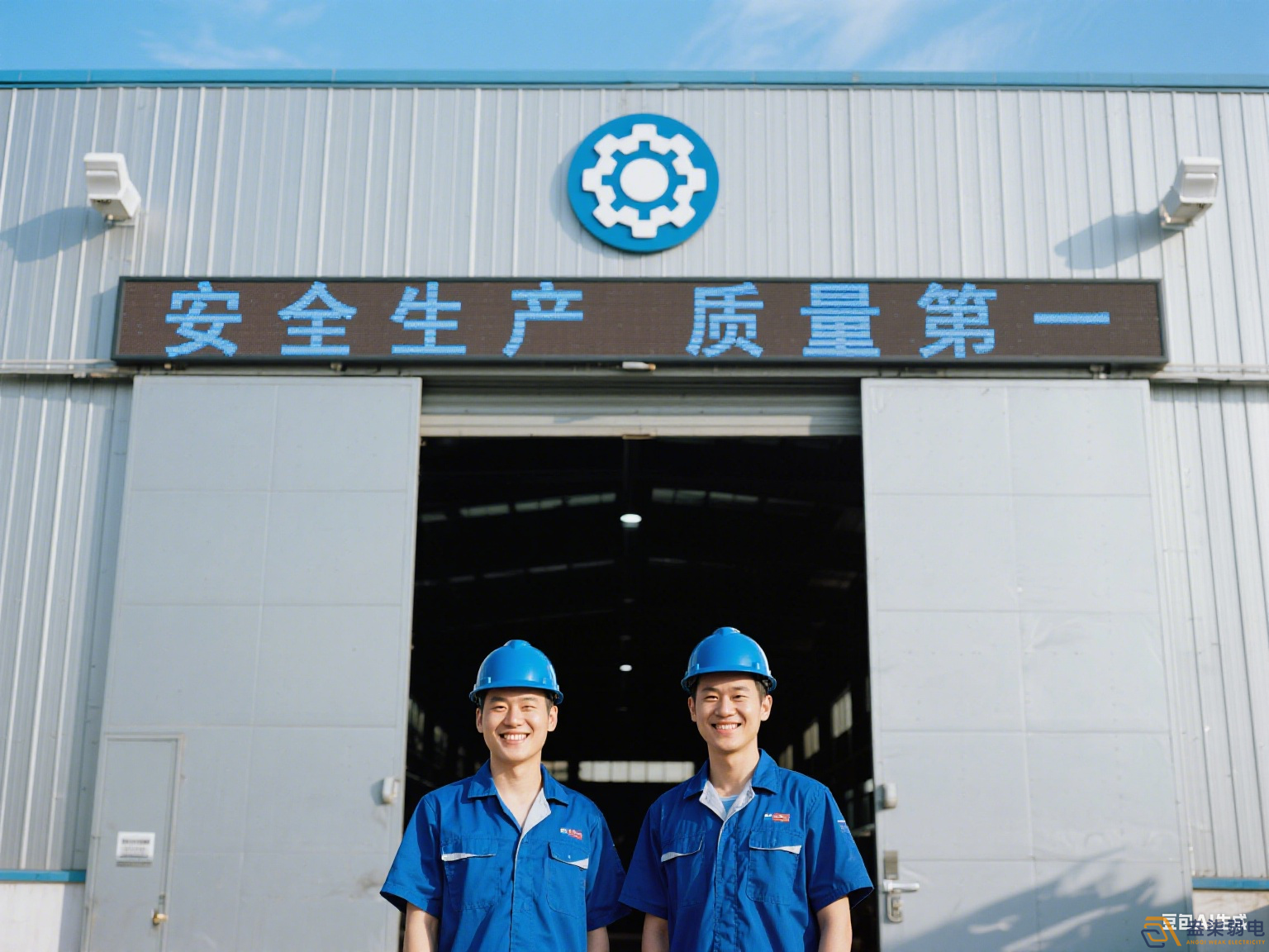 工厂门头屏—滚动字幕走字屏解决方案