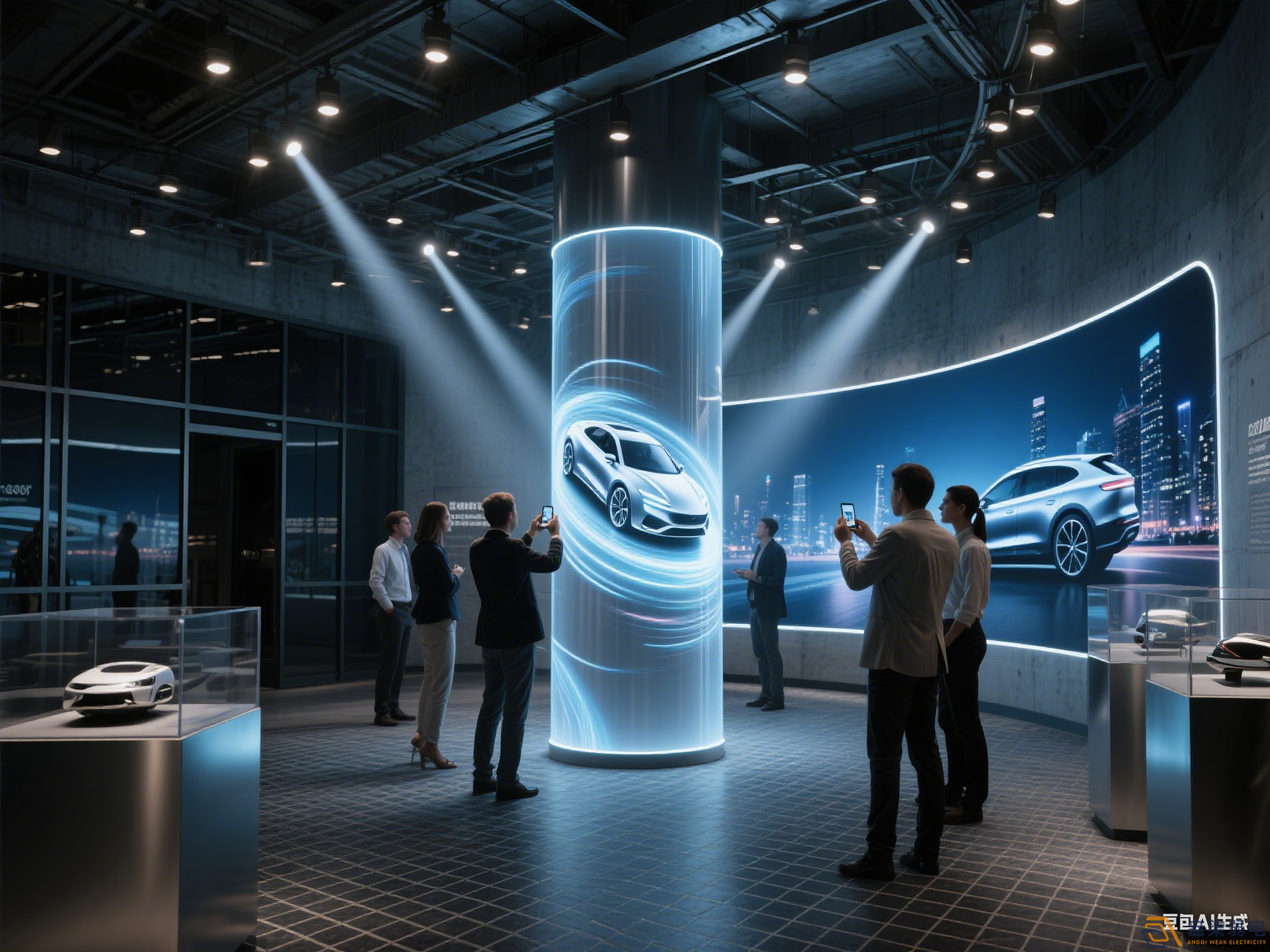 企业展厅全息多媒体虚实结合展示解决方案